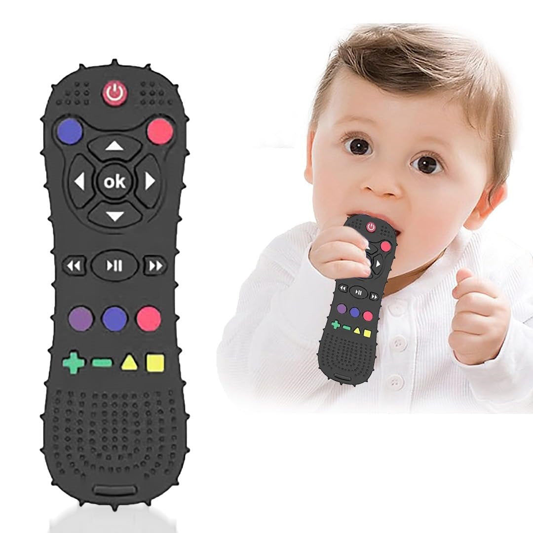 SILICONE BABY TEETHER REMOTE