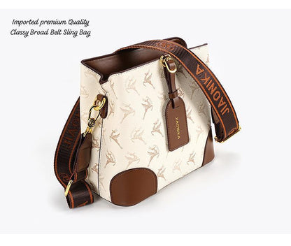 Classy Broad Belt Sling Bag*