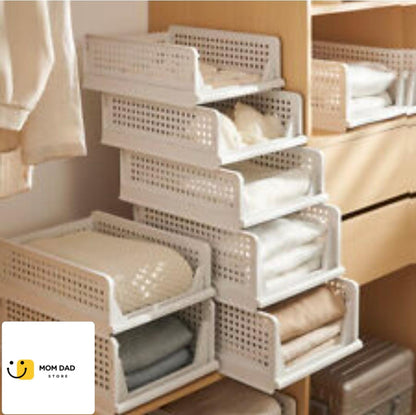 Stackable Wardrobe Drawer Organizer Set