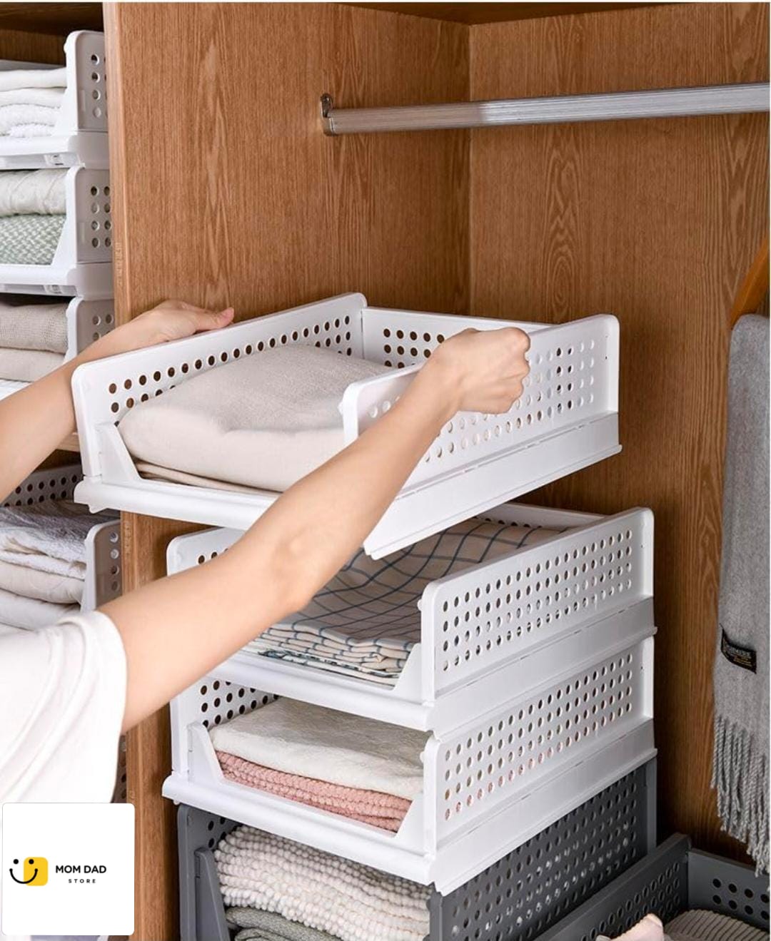 Stackable Wardrobe Drawer Organizer Set