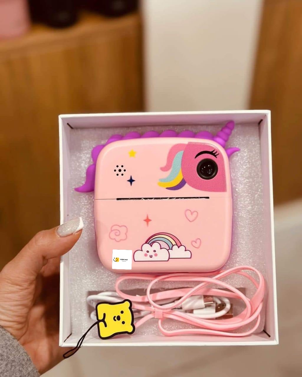 Wireless 3D  Mini Kids Instant Printing Camera
