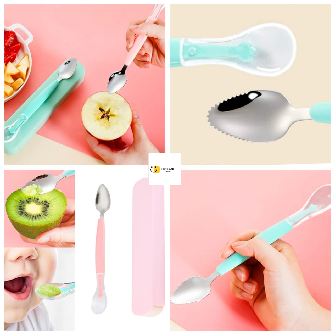 Double Headed Baby Spoon Silicone