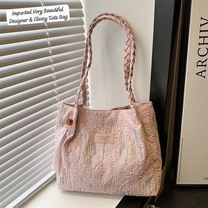 TOTE BAG With Beautiful Keychain*
