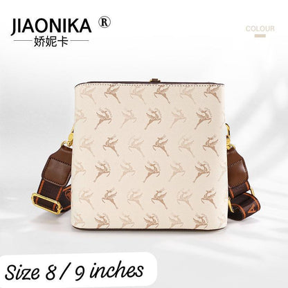Classy Broad Belt Sling Bag*