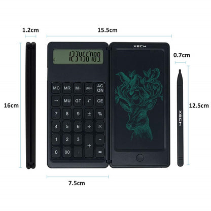 CALCULATOR WITH NOTEPAD