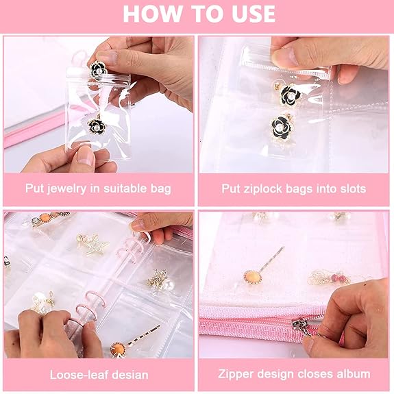 JEWELRY STORAGE BOOK