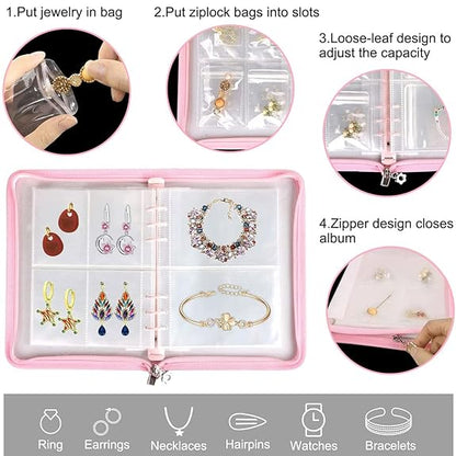 JEWELRY STORAGE BOOK
