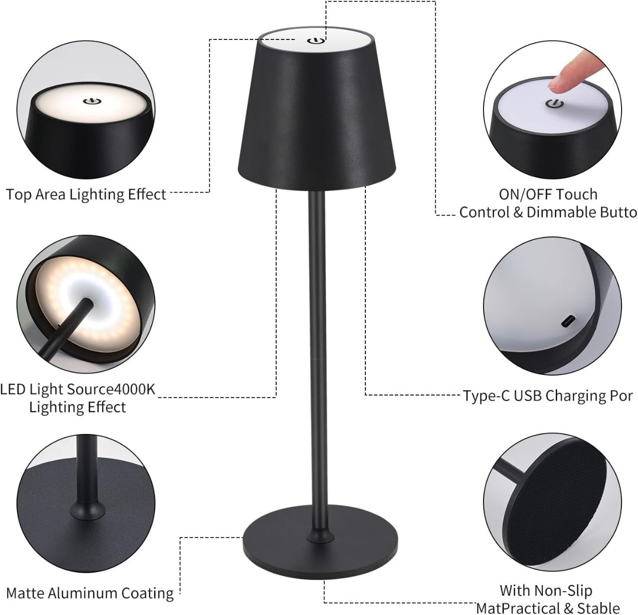 WIRELESS TABLE LAMP