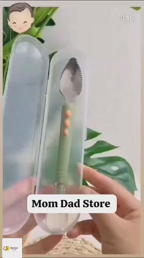 Double Headed Baby Spoon Silicone